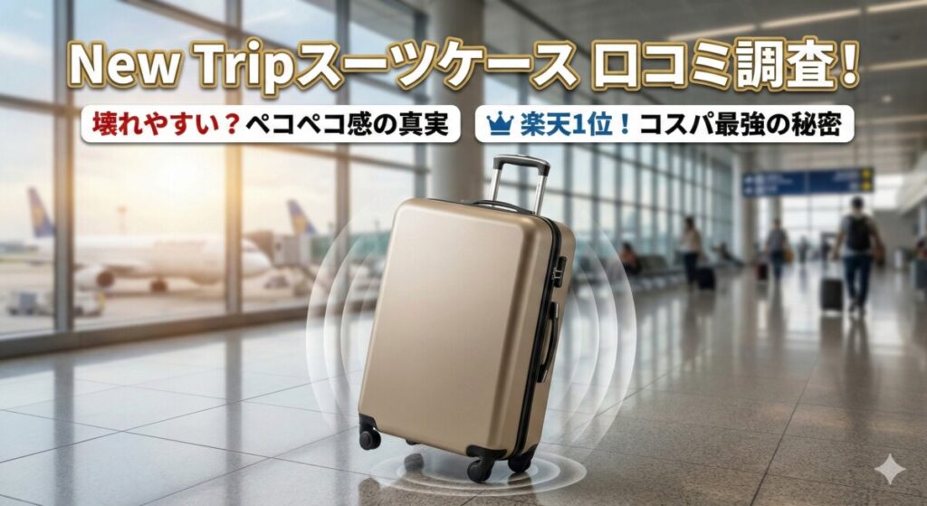 New Tripスーツケース 口コミ