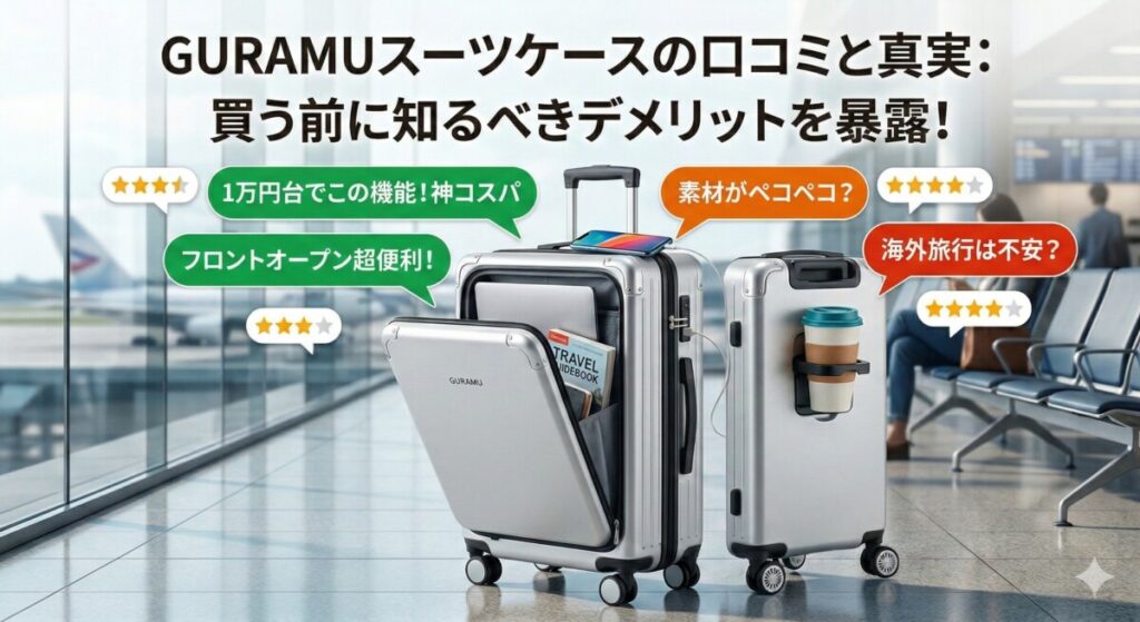 GURAMUスーツケース 口コミ