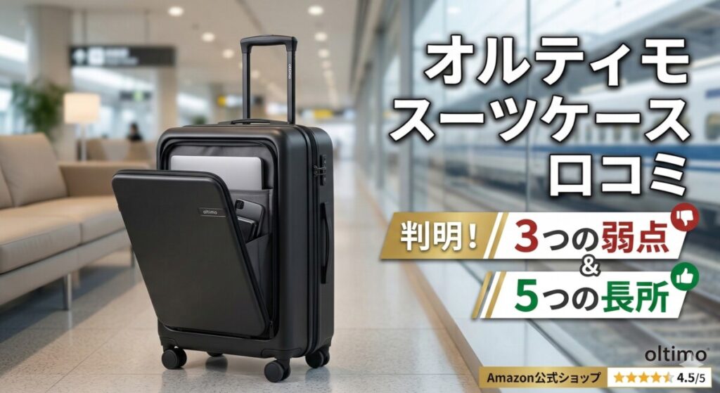 オルティモ スーツケース 口コミ