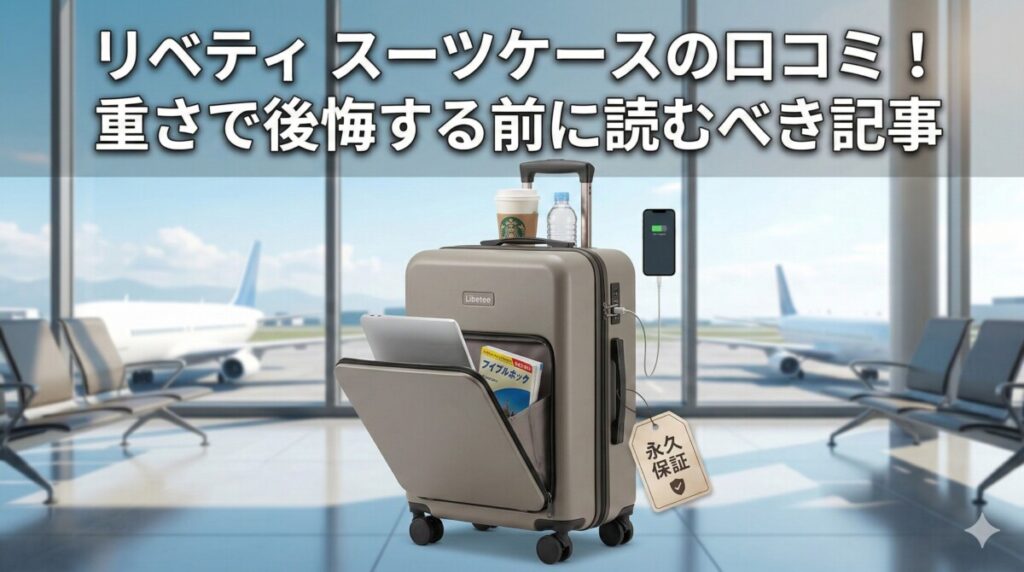 リベティ スーツケース 口コミ