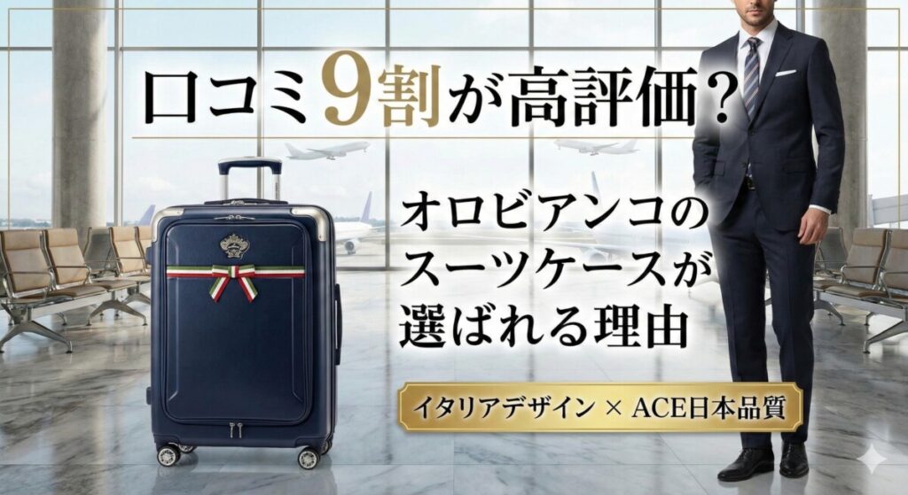 オロビアンコ スーツケース 口コミ