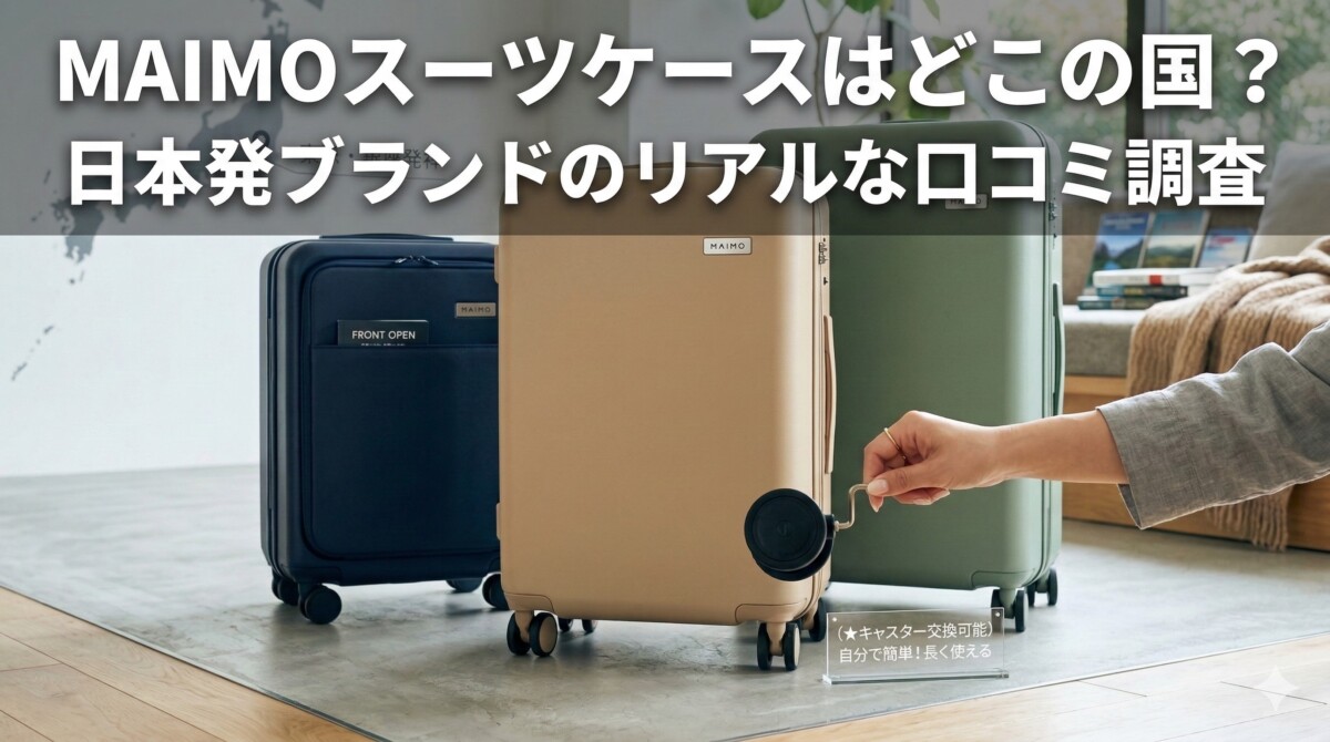 MAIMO スーツケース どこの国