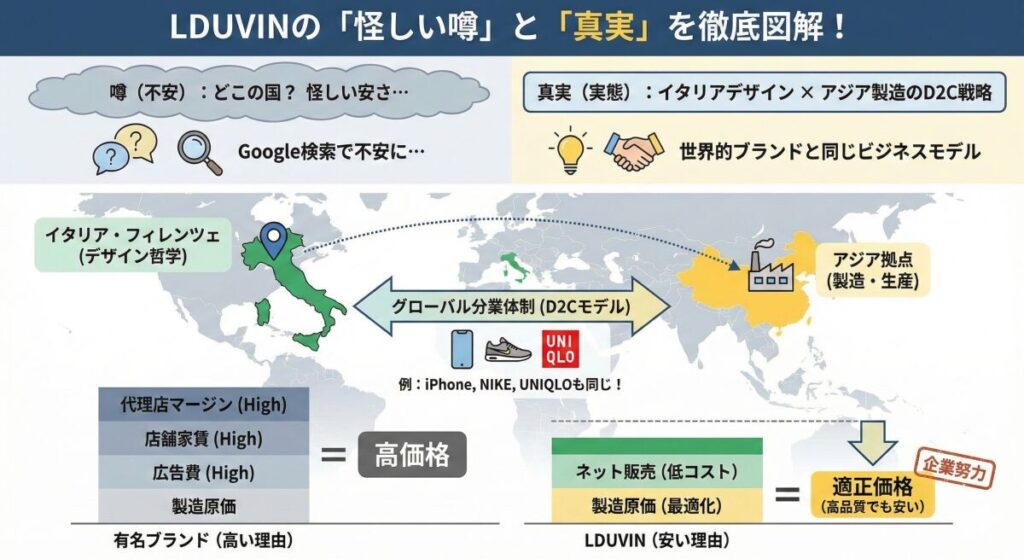 LDUVINはどこの国?「怪しい」と言われる理由と実態
