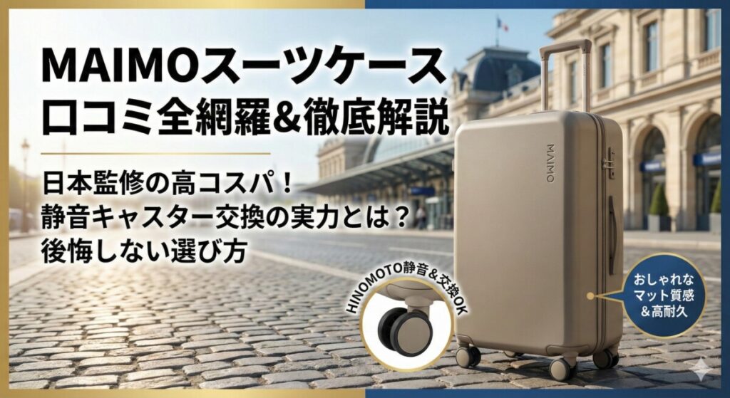 MAIMO スーツケース 評判