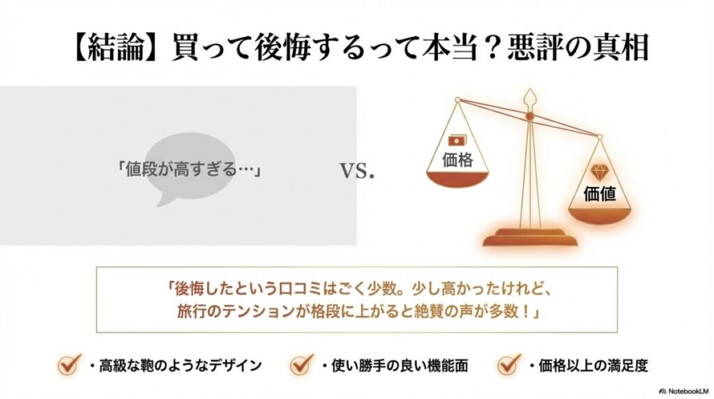 「高すぎる」「悪評」の真相と購入者の本音