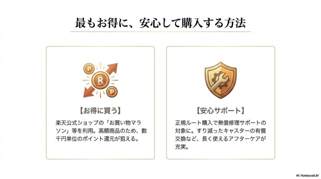 お買い物マラソン等で楽天ポイント還元を狙うのがベスト