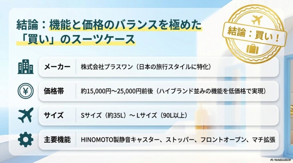 アルファ スカイ スーツケースの口コミまとめ!結局、買いなのか?